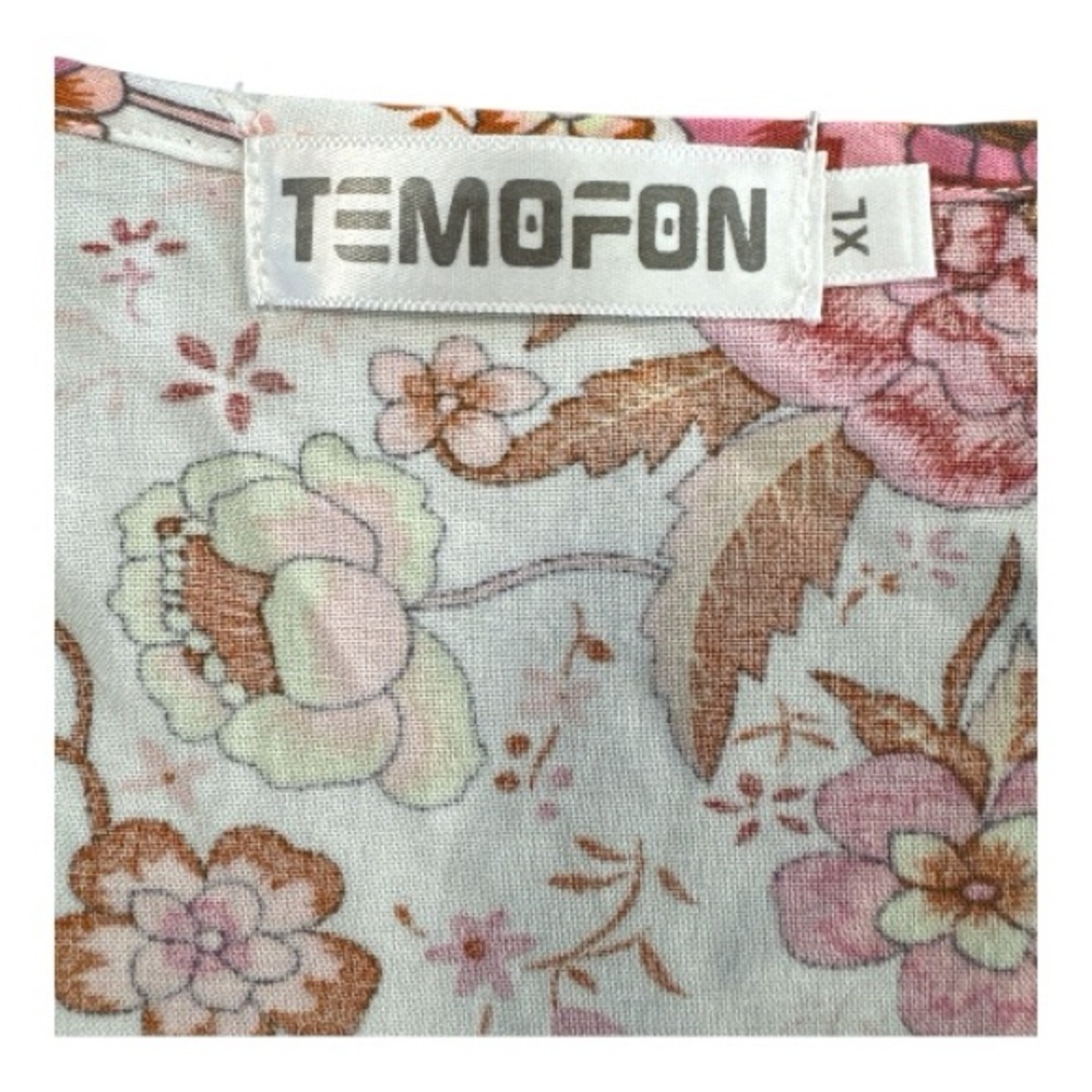 TEMOFON Floral‎ Patterned Fabric - Picture 4 of 5